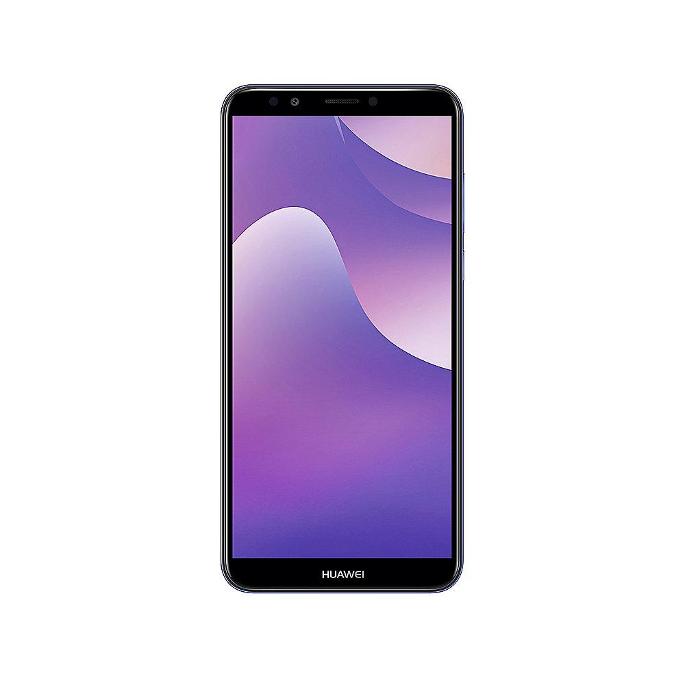 HUAWEI Y7 2018 Dual-SIM blue Android 8.0 Smartphone