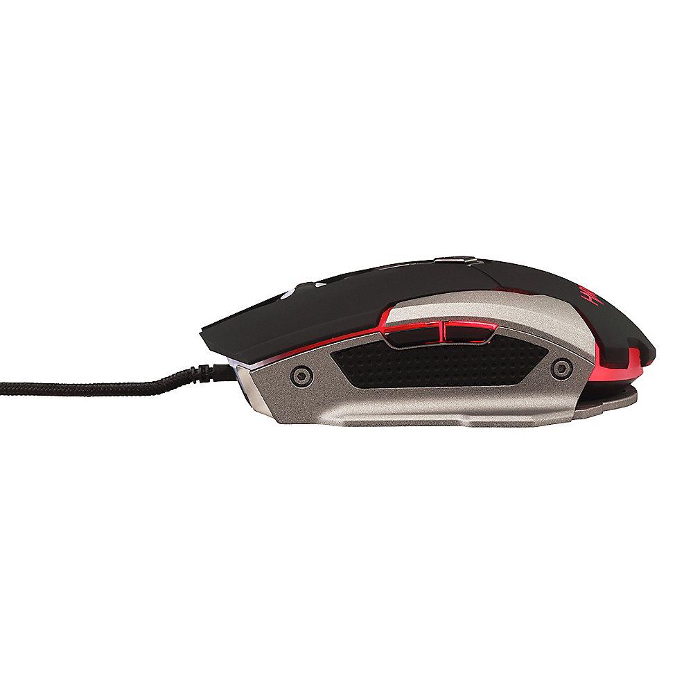 Hyrican Striker Gaming Maus 7-Tasten ST-GM081 Gaming, USB