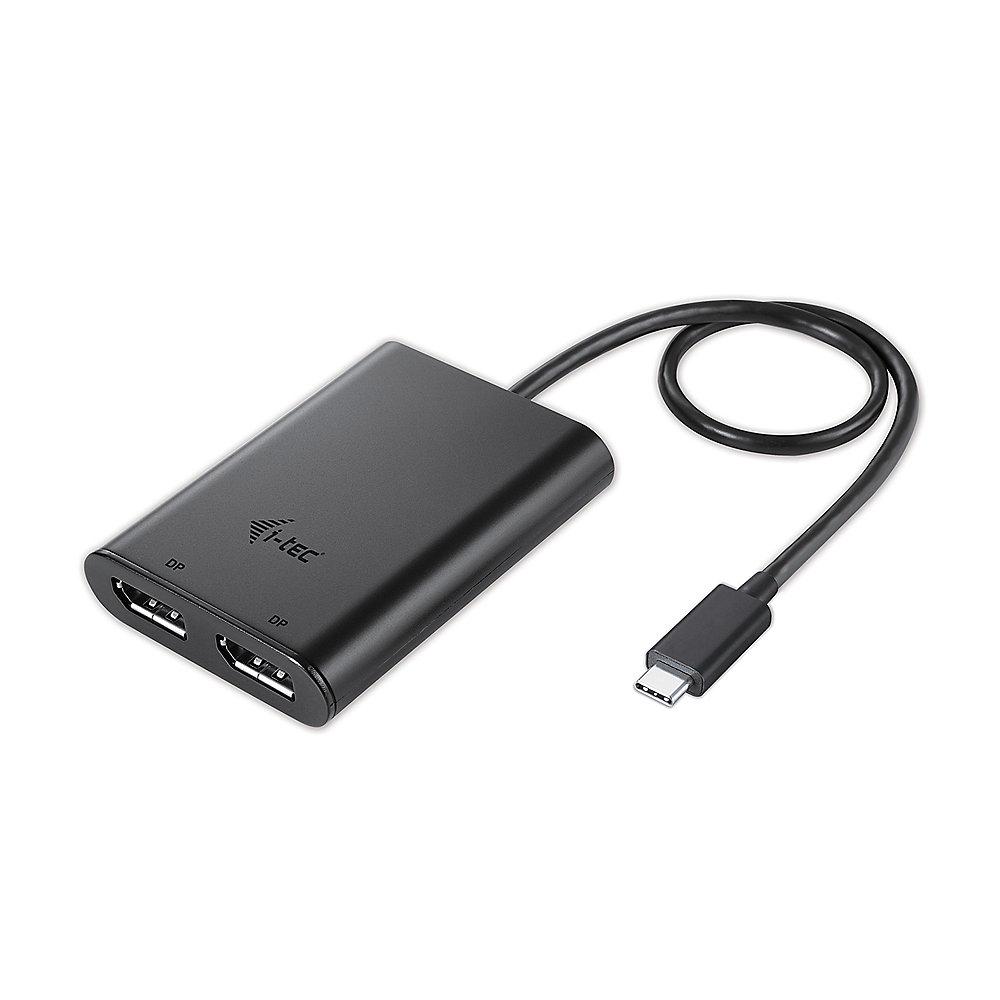 i-tec C31DUAL4KDP USB-C zu Dual DisplayPort Videoadapter 4K Ultra HD