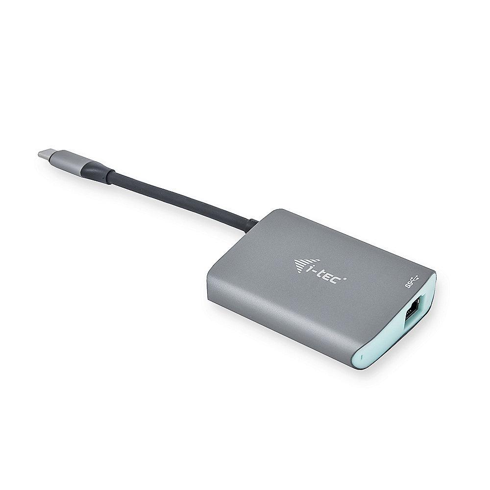 i-tec USB-C Metal HUB mit Gigabit Ethernet Adapter C31METALANHUB