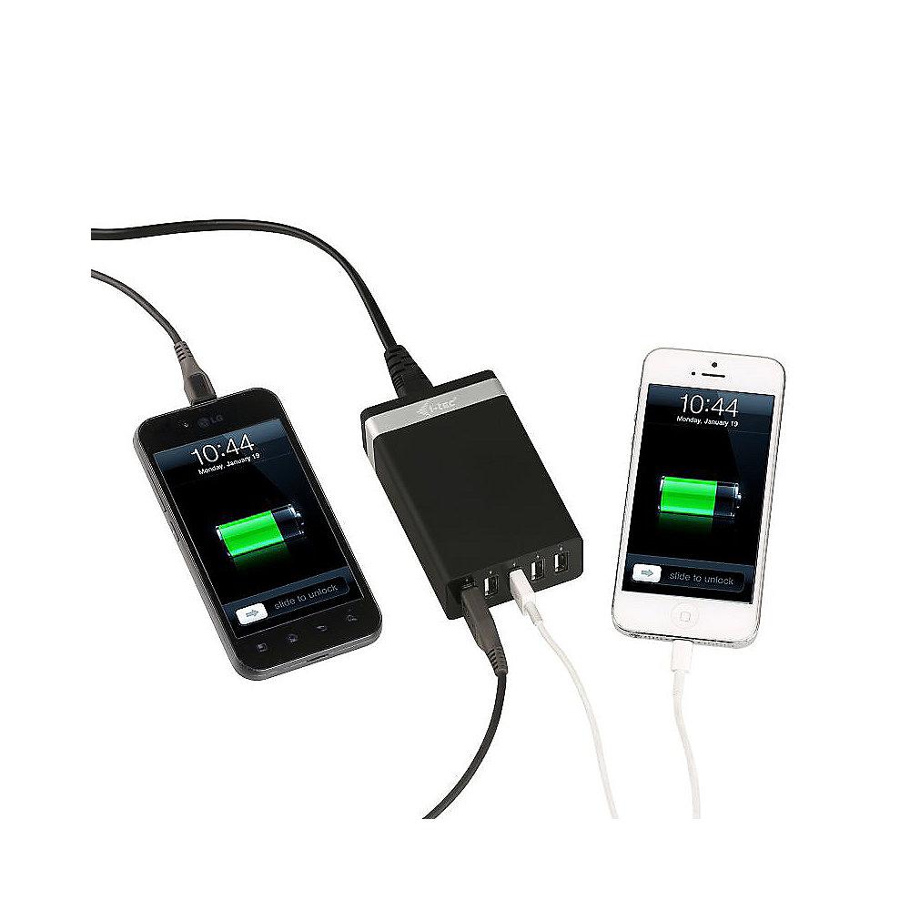 i-tec USB Smart Charger 5-Port 40W/ 8A Familienladegerät