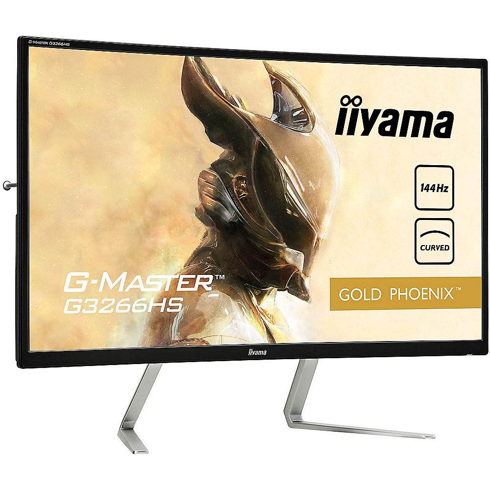 Iiyama G-Master G3266HS-B1 FullHD Monitor 16:9 3ms HDMI/DVI/DP/VGA FreeSync LS