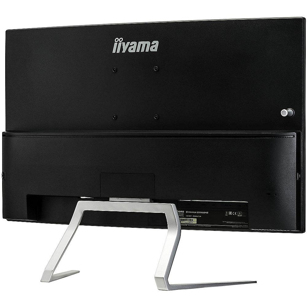 Iiyama G-Master G3266HS-B1 FullHD Monitor 16:9 3ms HDMI/DVI/DP/VGA FreeSync LS