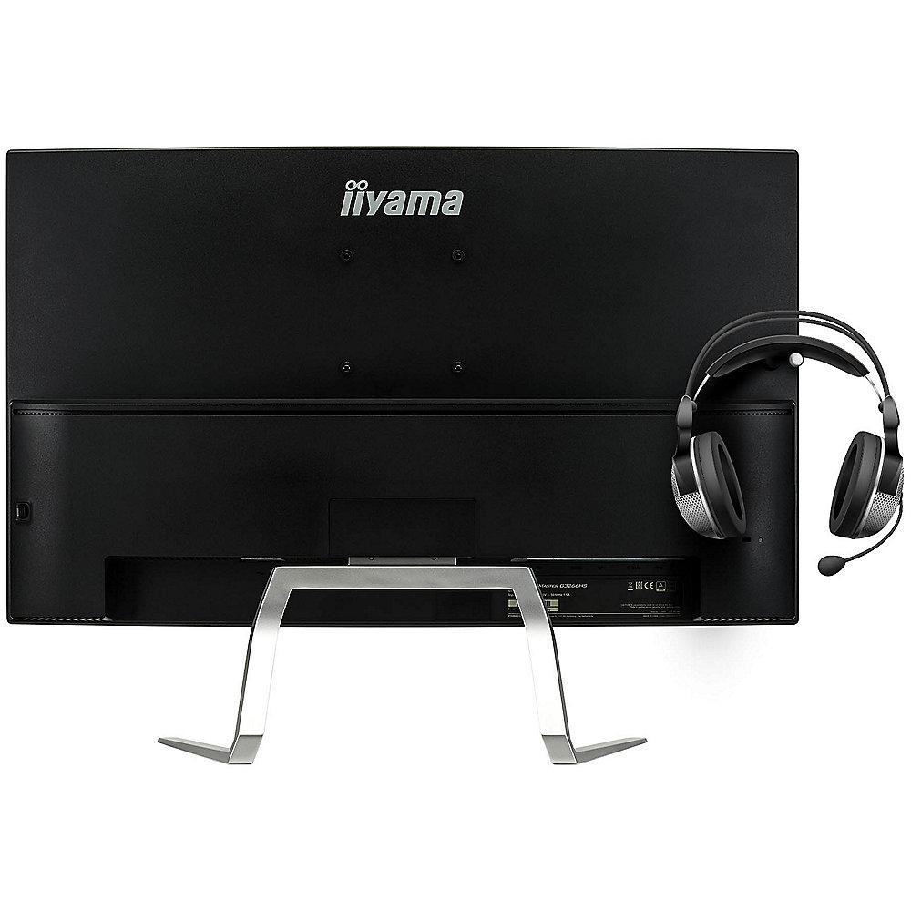 Iiyama G-Master G3266HS-B1 FullHD Monitor 16:9 3ms HDMI/DVI/DP/VGA FreeSync LS