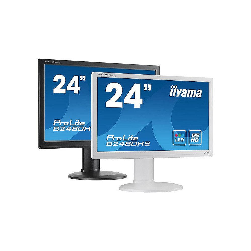 iiyama ProLite B2480HS-W2 59.9cm (24