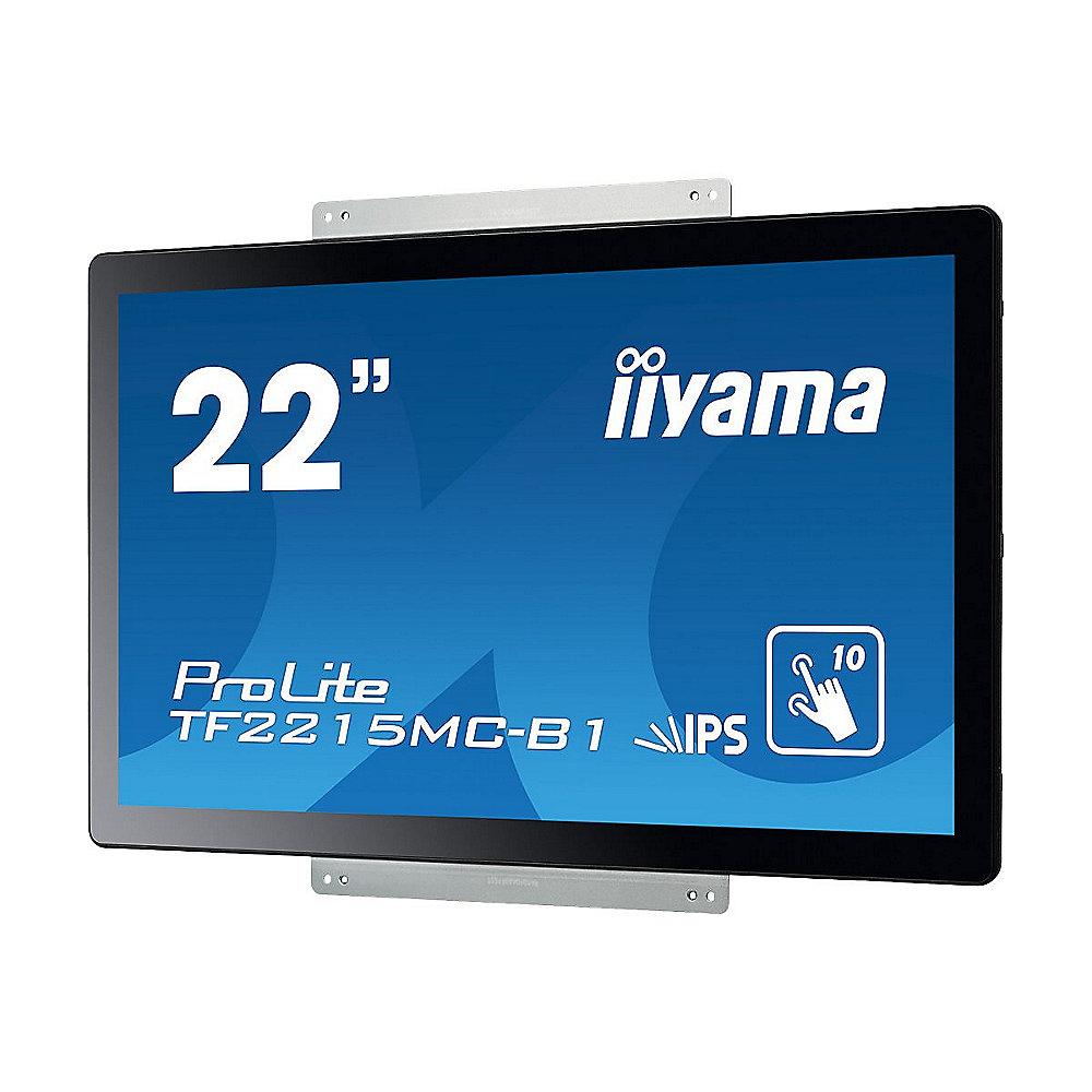 iiyama ProLite TF2215MC-B1 21,5"/54,6cm IPS Multi-Touch Monitor VGA/HDMI/DP IP65