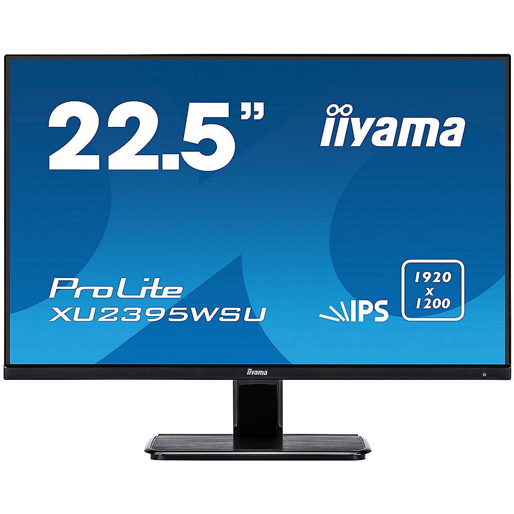 iiyama ProLite XU2395WSU-B1 57.15cm (22.5") WUXGA Office-Monitor IPS HDMI/D