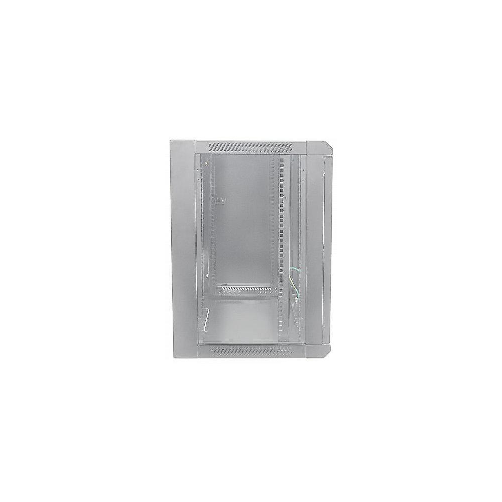 Intellinet 19" Wandverteiler 500 (H) x 570 (B) x 450 (T) mm 9HE FP grau