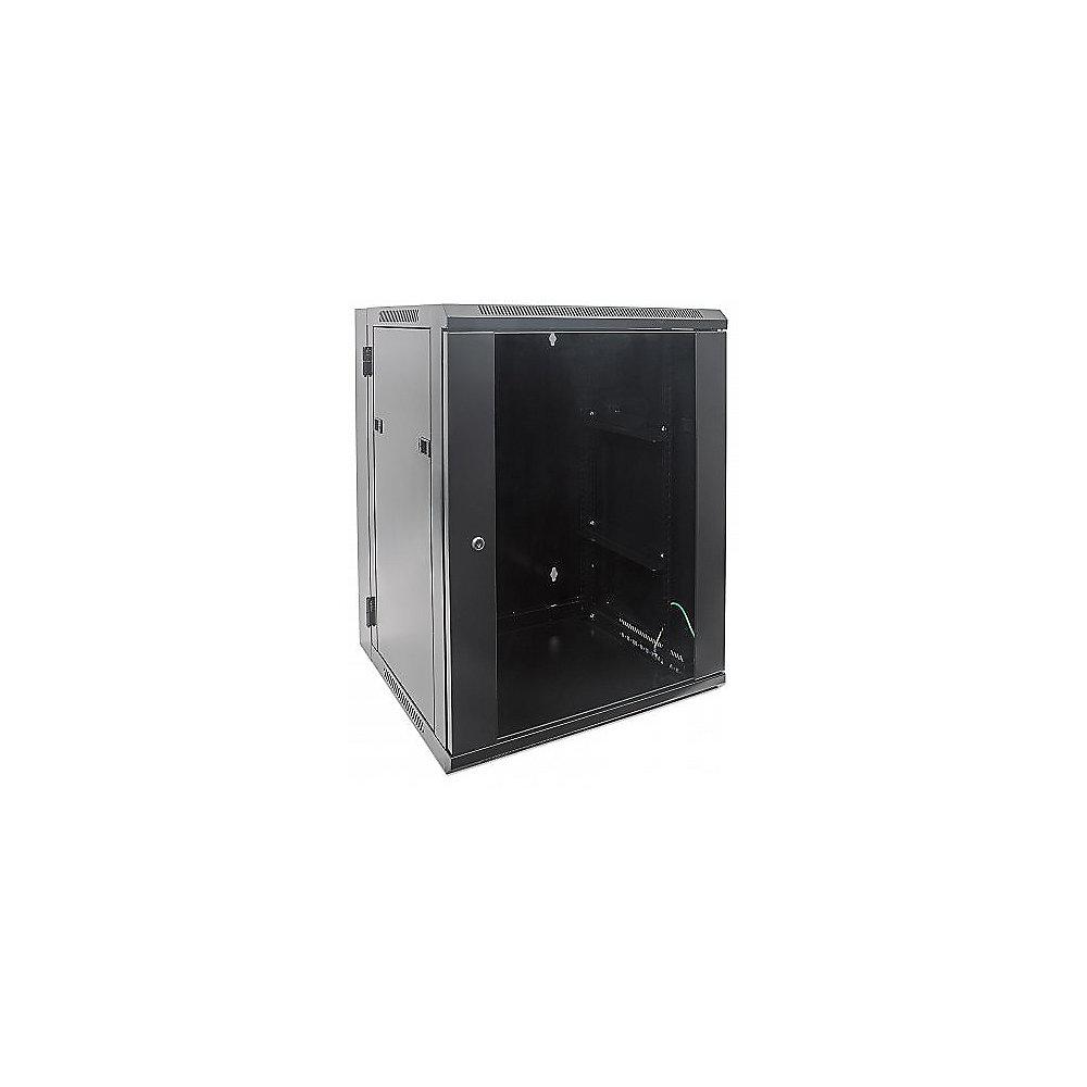 Intellinet 19" Wandverteiler 770 (H) x 600 (B) x 550 (T) mm 15HE schwarz