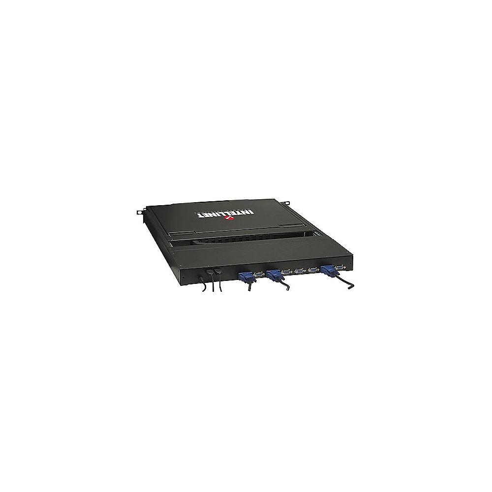 Intellinet 8-Port USB PS/2 Rack Mount KVM Switch mit 17