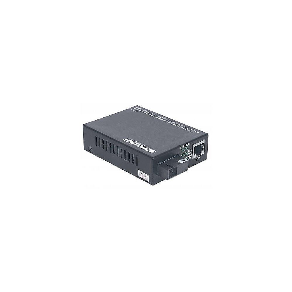 Intellinet Gb Ethernet WDM Medienkonverter SC Singlemode RX1310/TX1550 20km