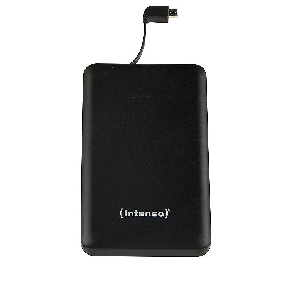 Intenso mobiles Ladegerät Powerbank Slim 10.000 mAh schwarz