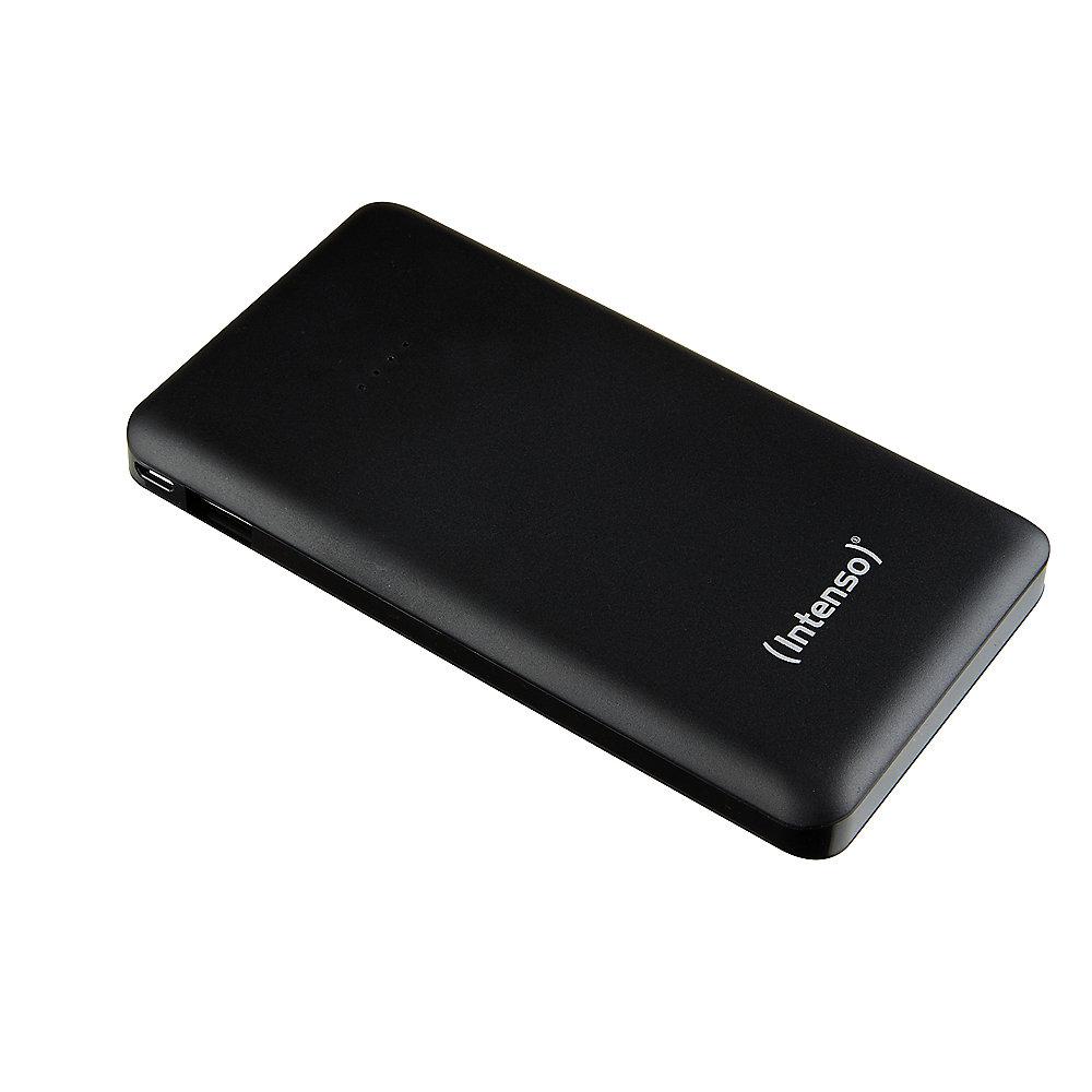 Intenso mobiles Ladegerät Powerbank Slim 10.000 mAh schwarz