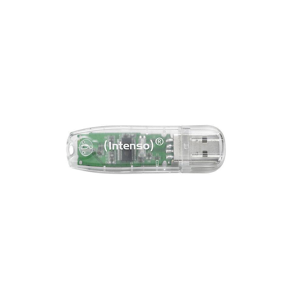 Intenso Rainbow Line 32GB USB Stick transparent