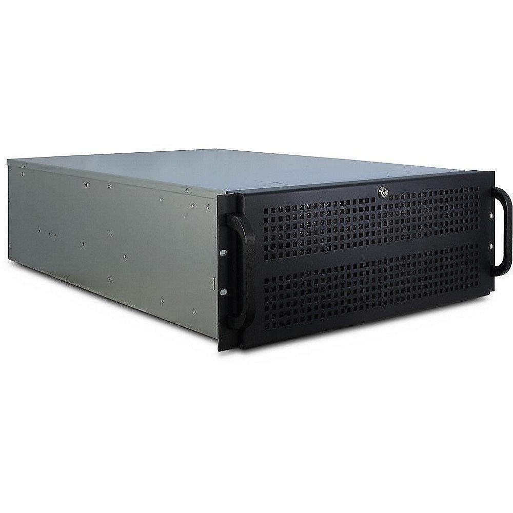 InterTech IPC 4U-4129-N 19" Rack Chassis Schwarz 4HE