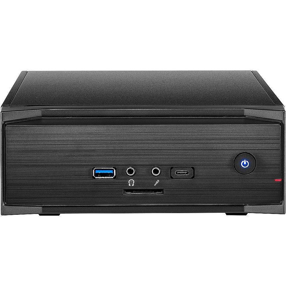 InterTech MW-01 Gehäuse Mini-ITX, schwarz, Cardreader