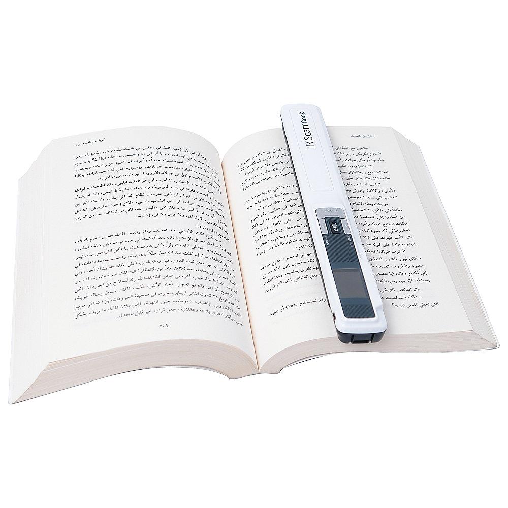 IRIS IRIScan Book 3 kabelloser Scanner mit LCD-Farbdisplay USB