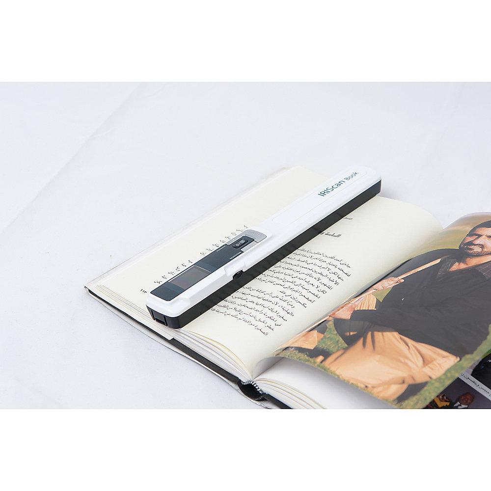 IRIS IRIScan Book 3 kabelloser Scanner mit LCD-Farbdisplay USB