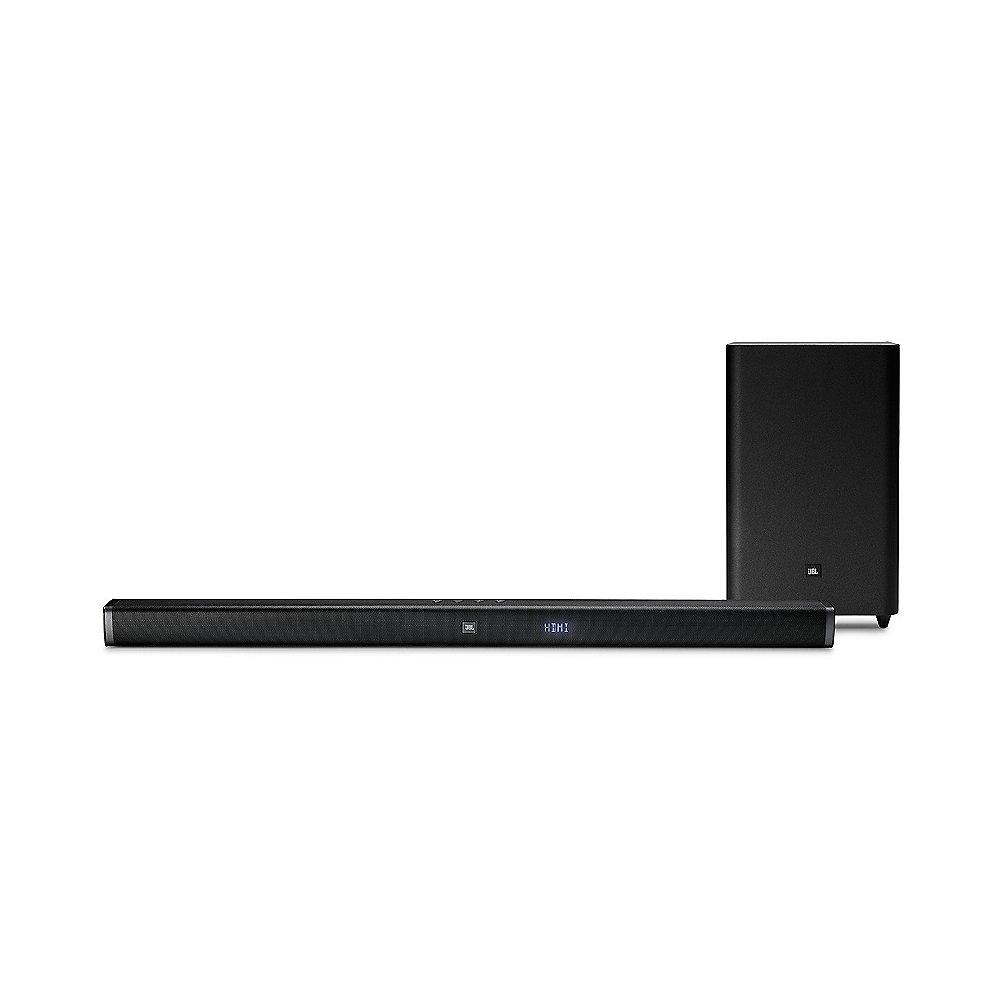 JBL 2.1 Soundbar mit kabellosem Subwoofer Schwarz Bluetooth HDMI