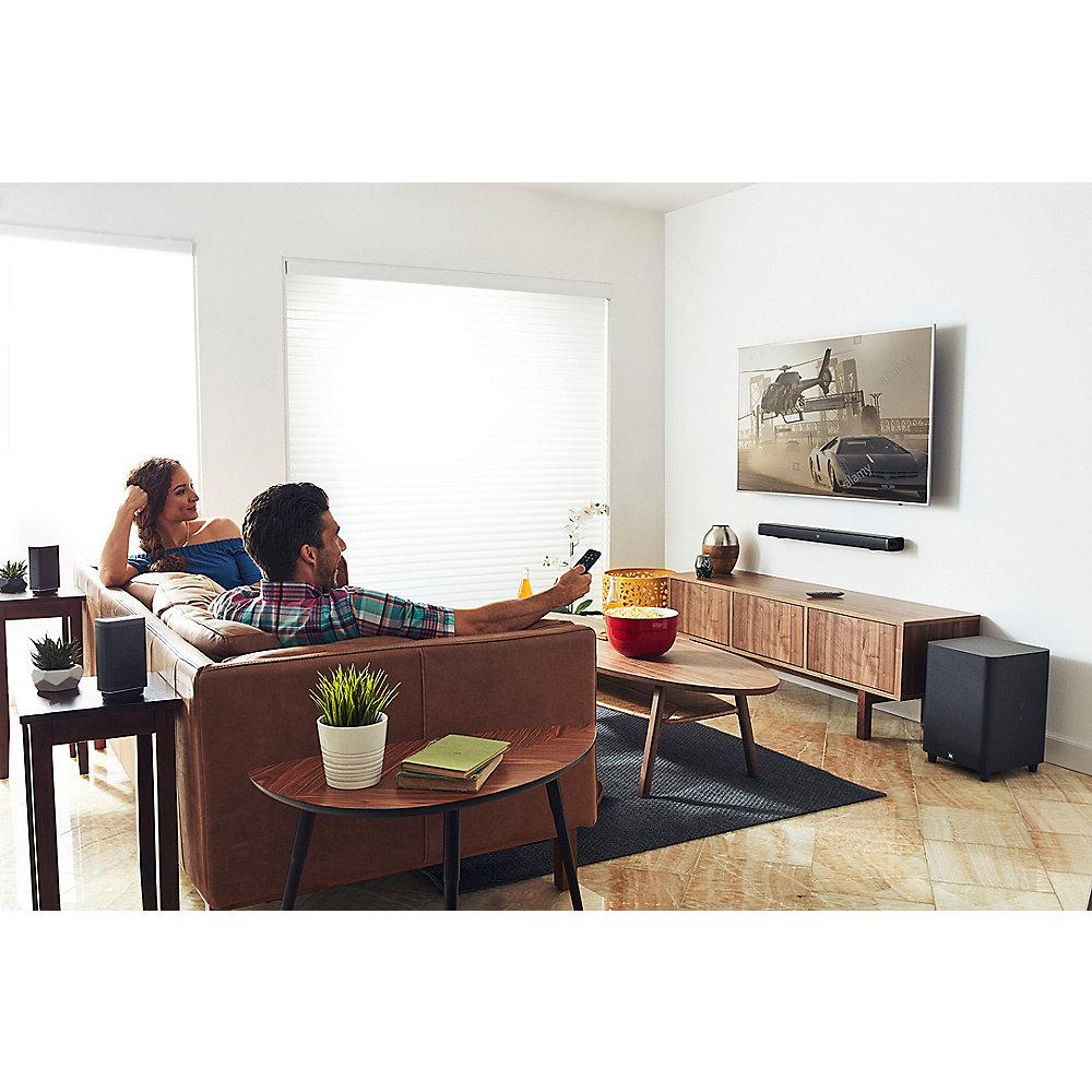 JBL 5.1 Soundbar 4K UHD mit kabellosem Subwoofer abnehmbaren Satelliten Schwarz, JBL, 5.1, Soundbar, 4K, UHD, kabellosem, Subwoofer, abnehmbaren, Satelliten, Schwarz