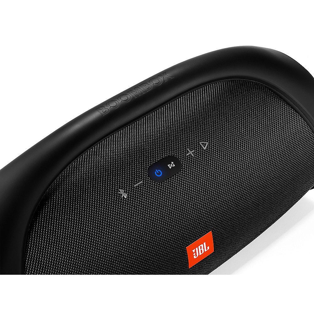 JBL Boombox Bluetooth-Lautsprecher schwarz spritzgeschützt IPX7, JBL, Boombox, Bluetooth-Lautsprecher, schwarz, spritzgeschützt, IPX7