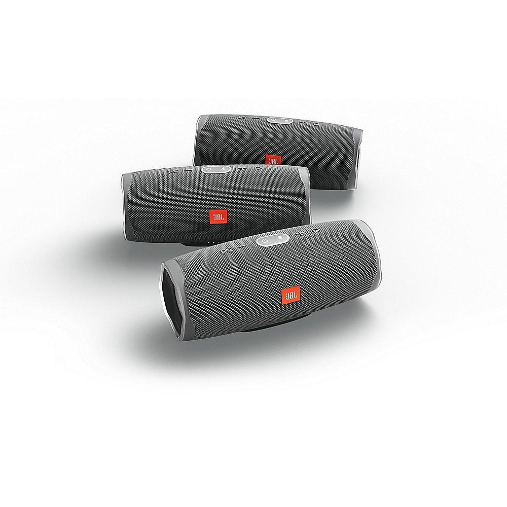 JBL Charge 4 Tragbarer Bluetooth-Lautsprecher grau