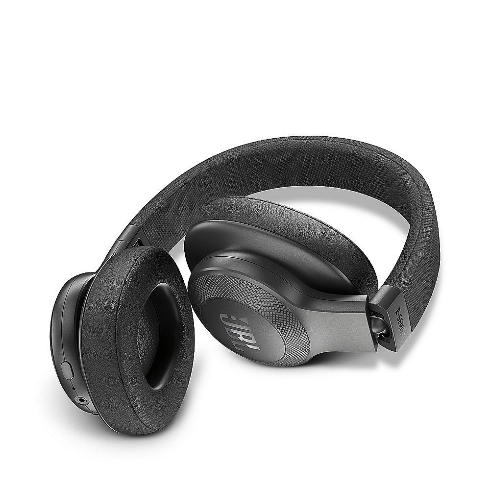 JBL E55BT Schwarz - Over-Ear - Bluetooth Kopfhörer mit Mikrofon