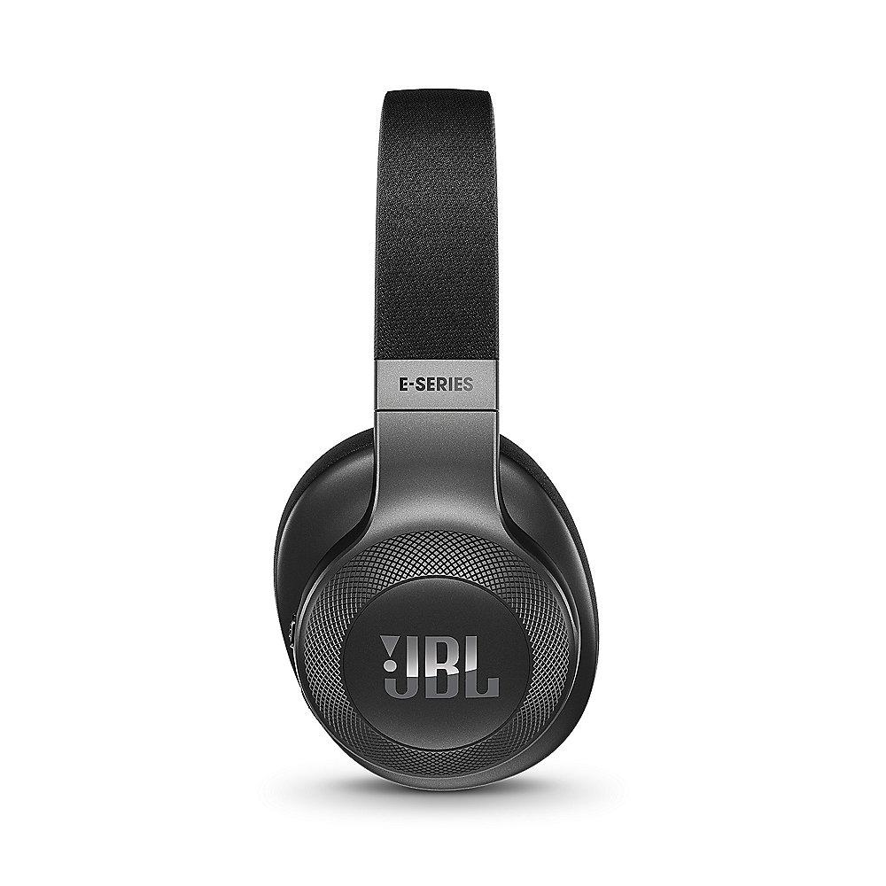 JBL E55BT Schwarz - Over-Ear - Bluetooth Kopfhörer mit Mikrofon