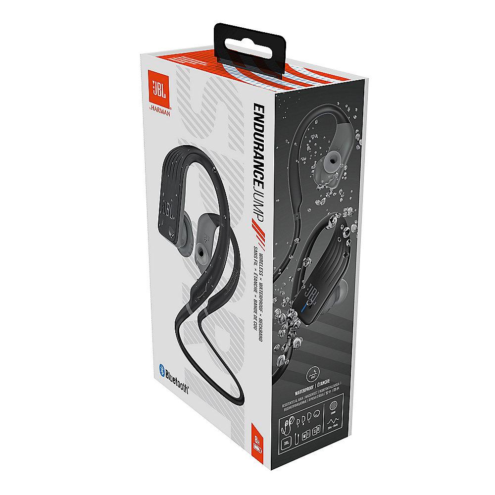 JBL ENDURANCE JUMP Sport-In Ear-Kopfhörer Mikrofon IPX7 schwarz