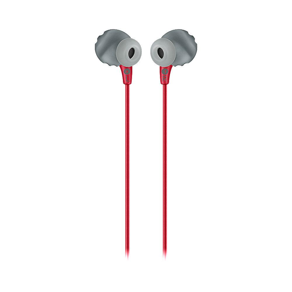 JBL ENDURANCE RUN Sport-In Ear-Kopfhörer Mikrofon rot