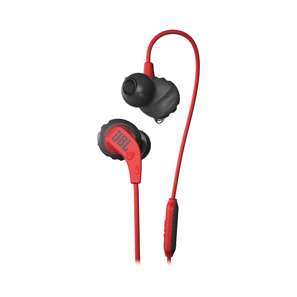 JBL ENDURANCE RUN Sport-In Ear-Kopfhörer Mikrofon rot