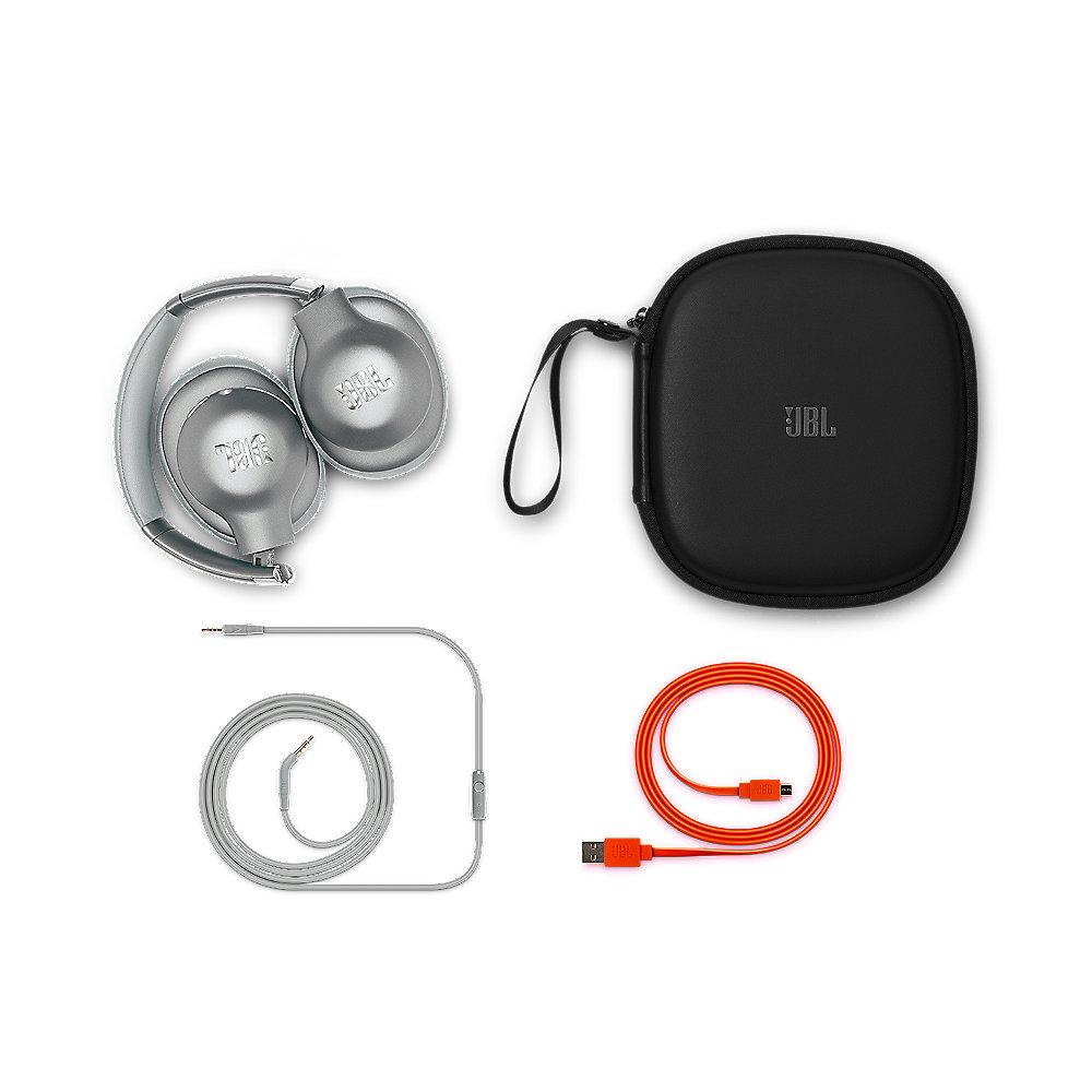 JBL Everest Elite 750NC Bluetooth Noise Cancelling Kopfhörer silber