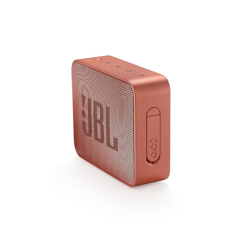 JBL GO2 Zimt Ultraportabler Bluetooth Lautsprecher wasserdicht