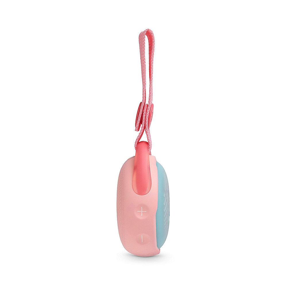 JBL JR Pop pink Tragbarer Bluetooth-Lautsprecher f. Kinder wasserdicht IPX7