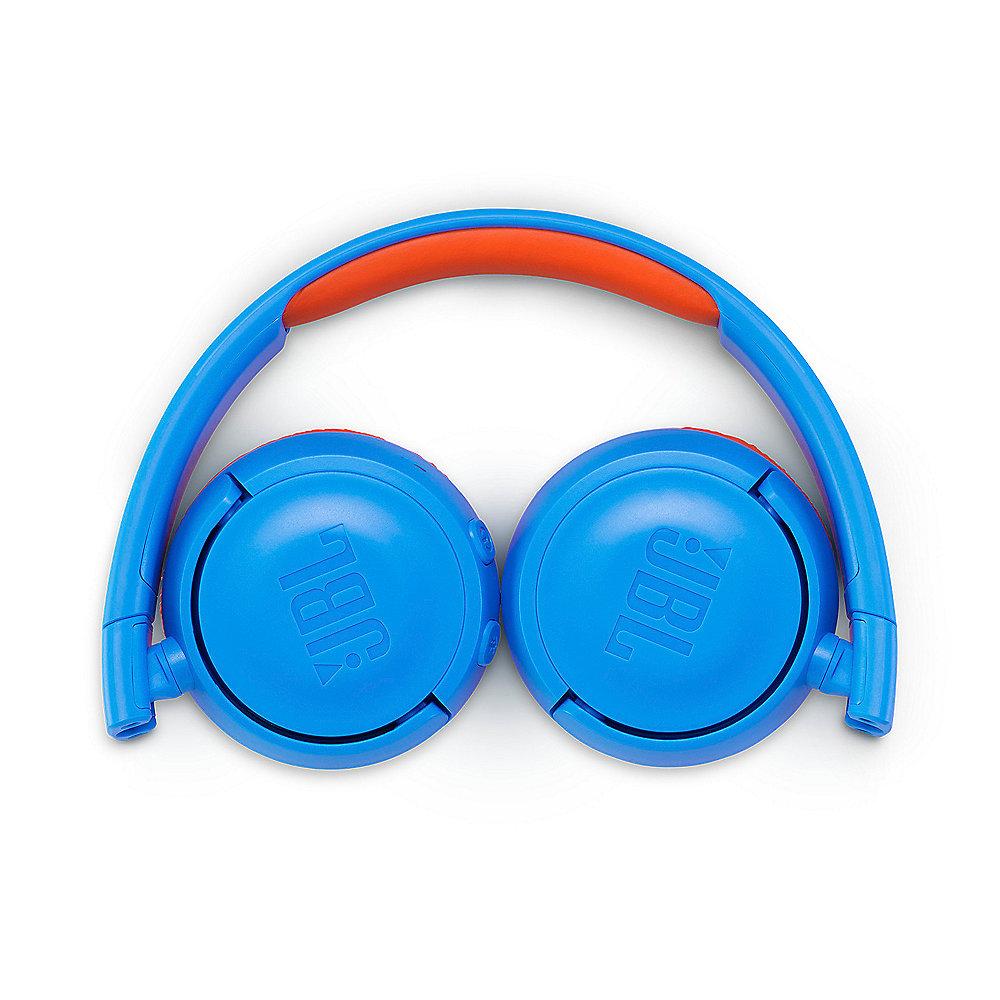 JBL JR300BT - On Ear-Bluetooth Kopfhörer für Kinder blau/orange