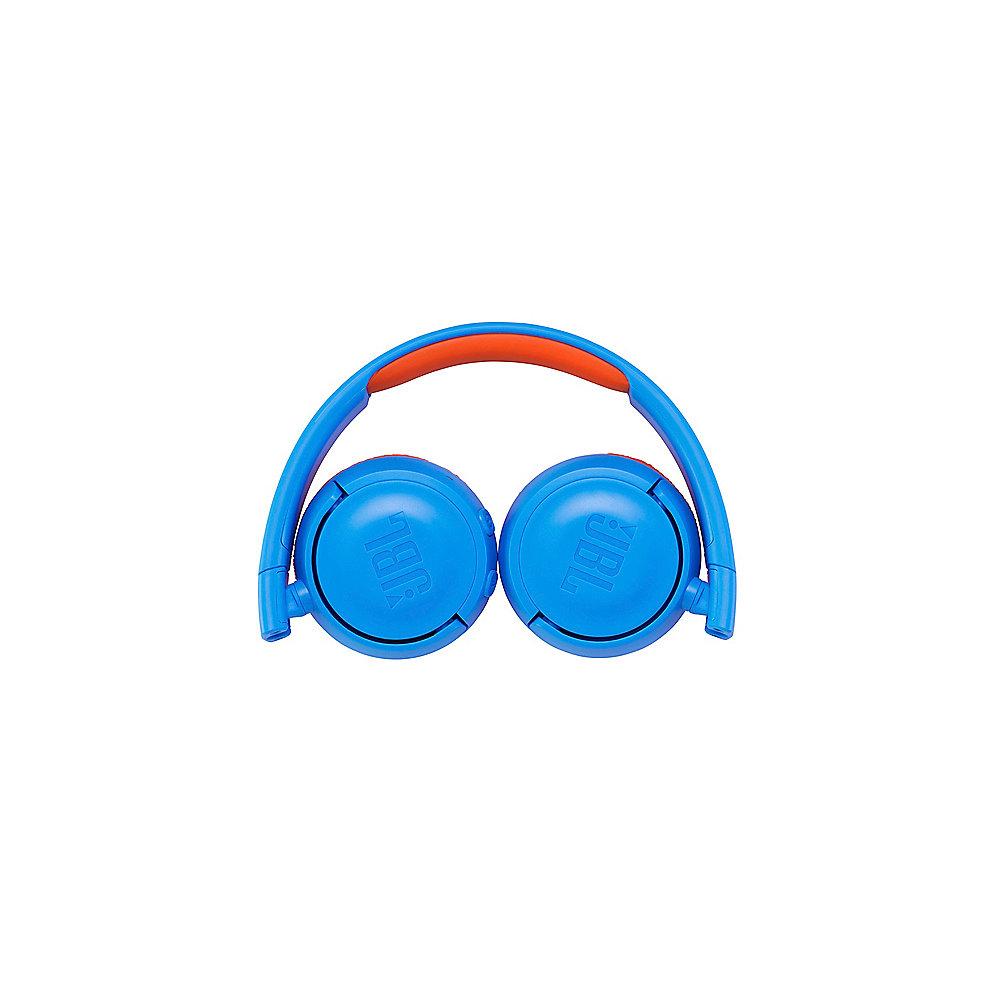 JBL JR300BT - On Ear-Bluetooth Kopfhörer für Kinder blau/orange
