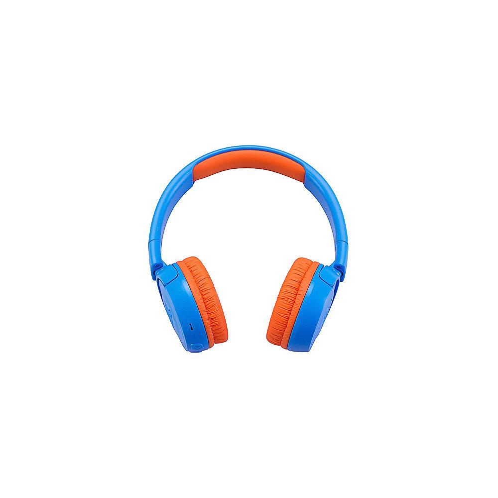 JBL JR300BT - On Ear-Bluetooth Kopfhörer für Kinder blau/orange