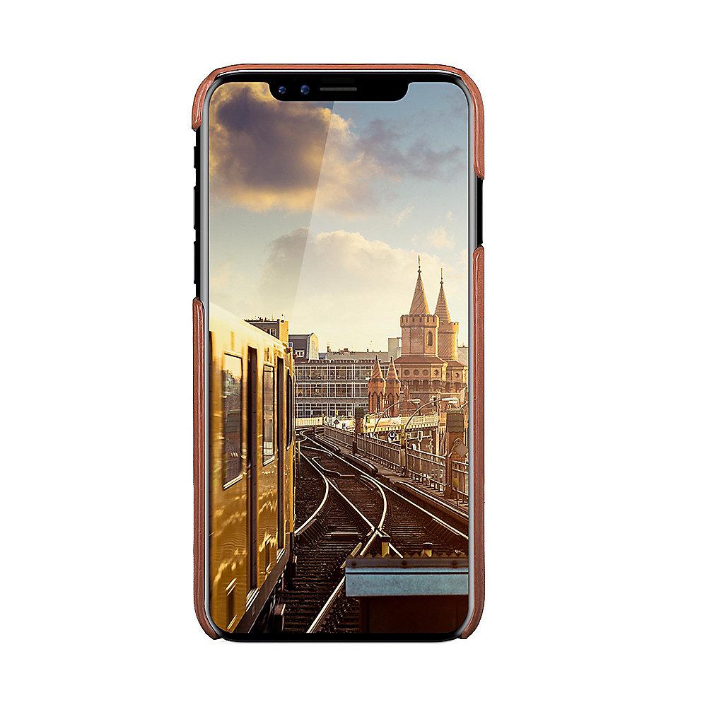 JT Berlin BackCase Kreuzberg für Apple iPhone Xs Max  Leder cognac, JT, Berlin, BackCase, Kreuzberg, Apple, iPhone, Xs, Max, Leder, cognac