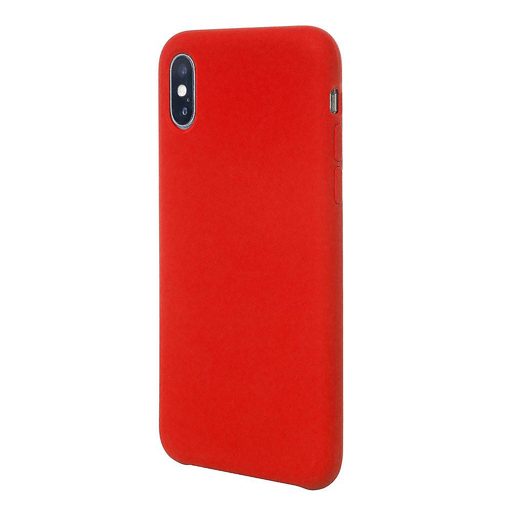 JT Berlin Liquid SilikonCase Steglitz für Apple iPhone Xs/X rot