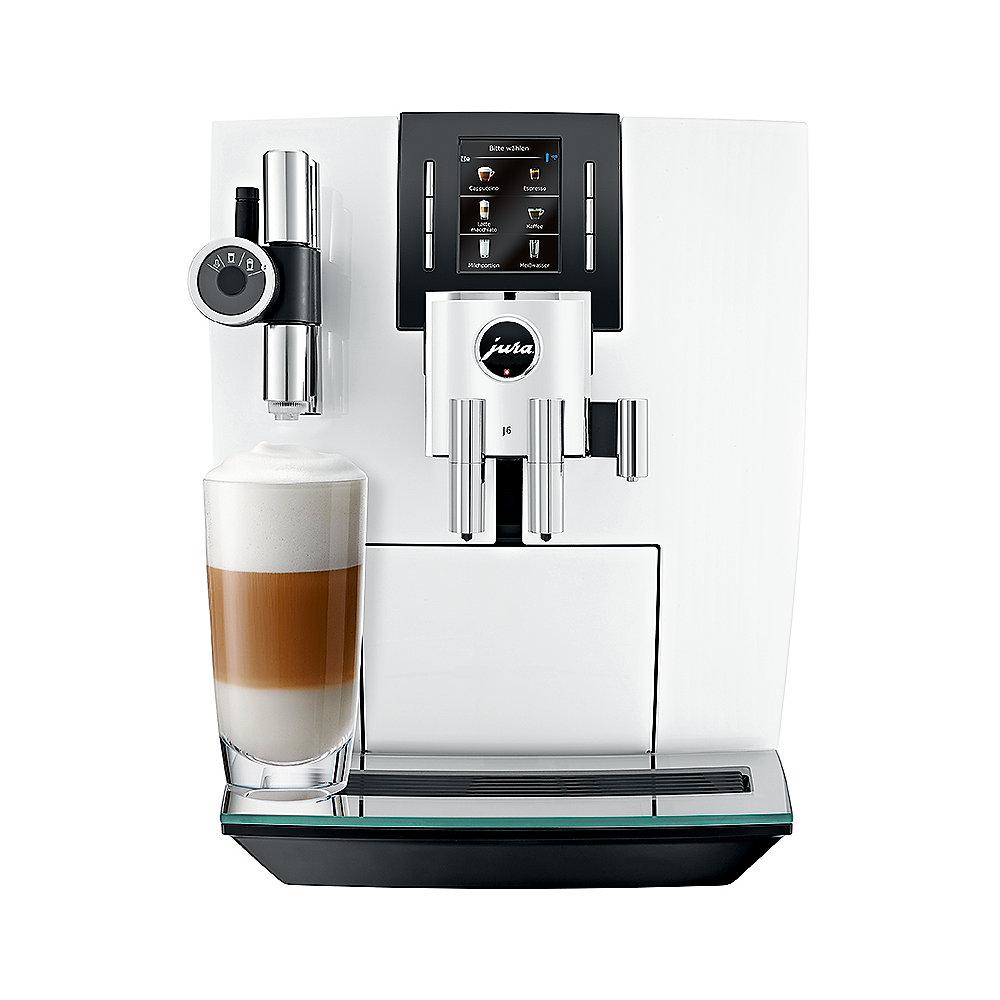 JURA J6 Piano-White Kaffeevollautomat