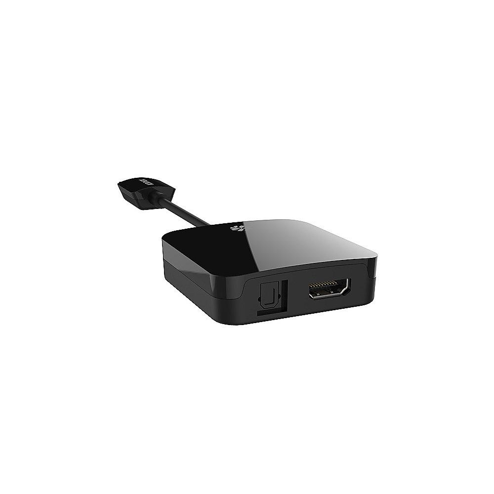 Kanex HDMI auf HDMI Adapter mit Audio für Apple TV (4. Gen   4K) schwarz, Kanex, HDMI, HDMI, Adapter, Audio, Apple, TV, 4., Gen, , 4K, schwarz