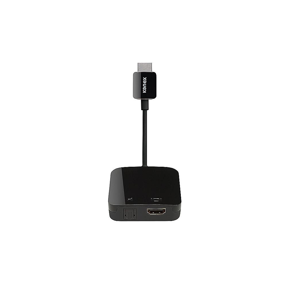 Kanex HDMI auf HDMI Adapter mit Audio für Apple TV (4. Gen   4K) schwarz, Kanex, HDMI, HDMI, Adapter, Audio, Apple, TV, 4., Gen, , 4K, schwarz