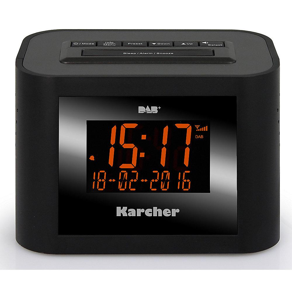 Karcher DAB 2420 DAB /UKW Stereo-Radiowecker dimmbares Display Dual-Alarm, Karcher, DAB, 2420, DAB, /UKW, Stereo-Radiowecker, dimmbares, Display, Dual-Alarm