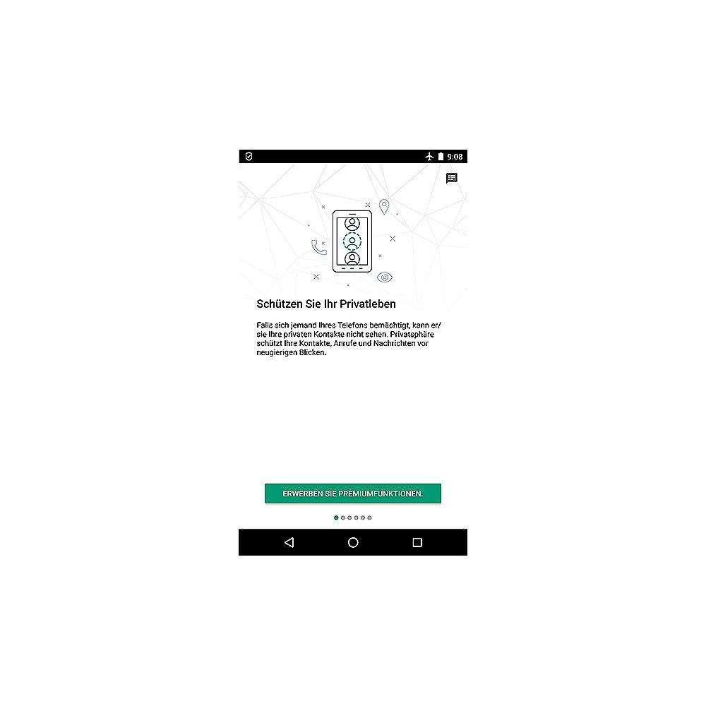 Kaspersky Internet Security 2019 für Android 1Gerät 1Jahr Minibox