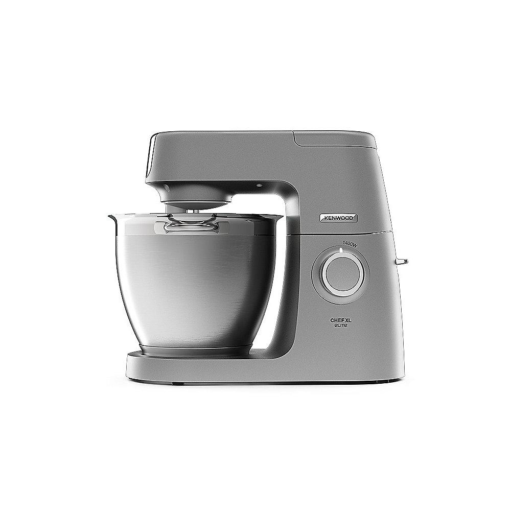 Kenwood KVL6320S Chef XL Elite Küchenmaschine 6,7l inkl. Mixaufsatz und Zubehör