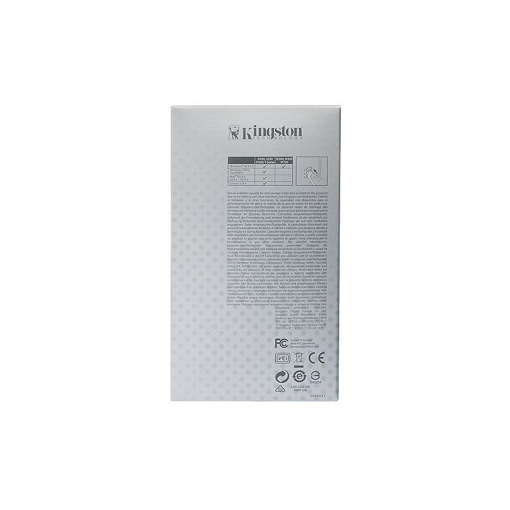 Kingston 4GB IronKey D300 USB3.0 - Stick wasserdicht Metallgehäuse 256Bit AES