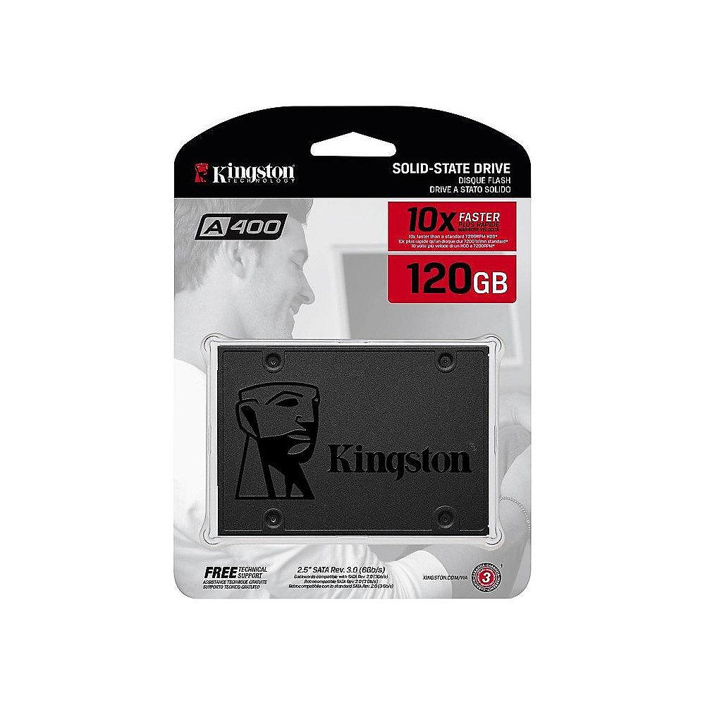 Kingston A400 120GB TLC 2.5zoll SATA600 - 7mm