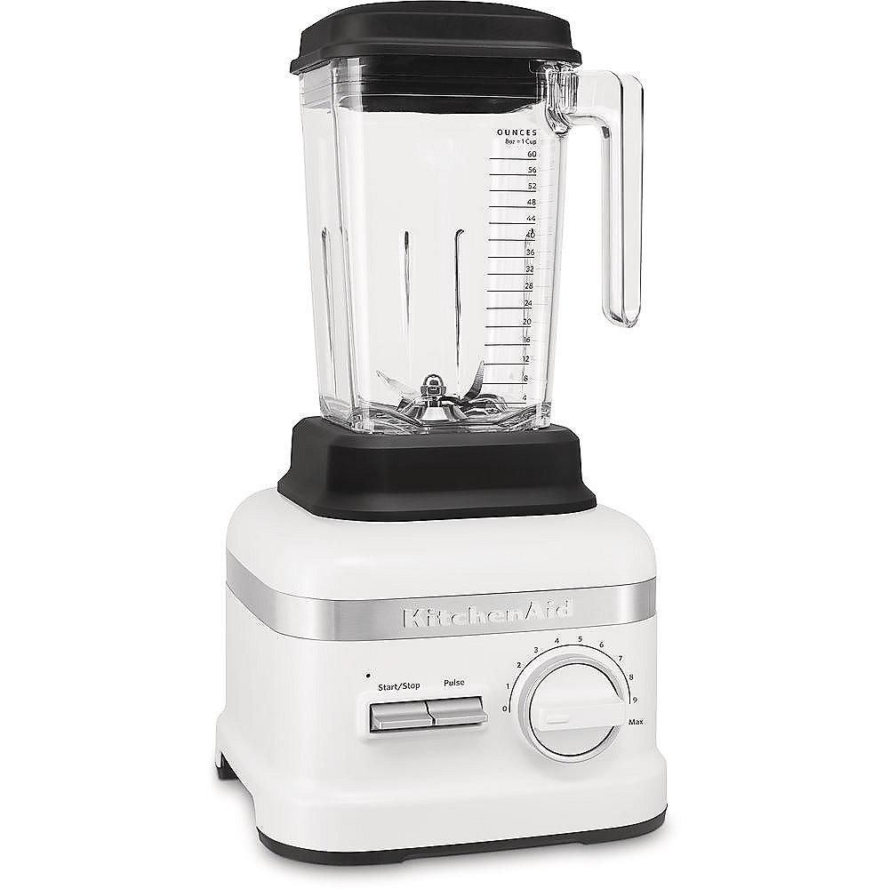 KitchenAid 5KSB6060EFW Standmixer X1 High Performance Series matt weiß