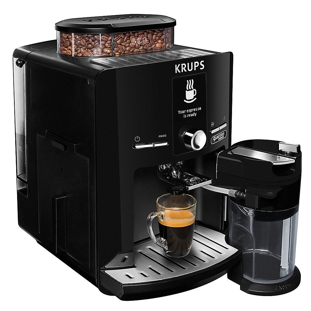 Krups EA 82F8 Latt Espress Quattro Force Schwarz, Krups, EA, 82F8, Latt, Espress, Quattro, Force, Schwarz