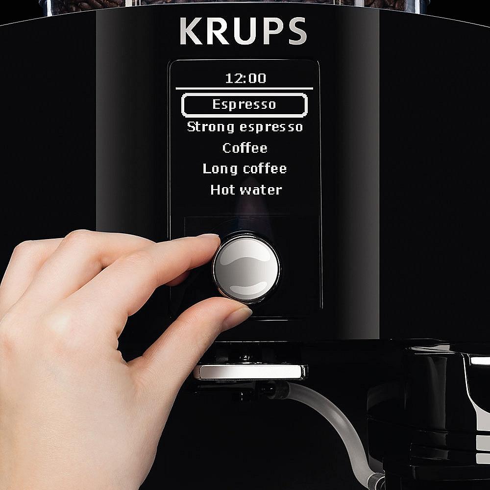 Krups EA 82F8 Latt Espress Quattro Force Schwarz